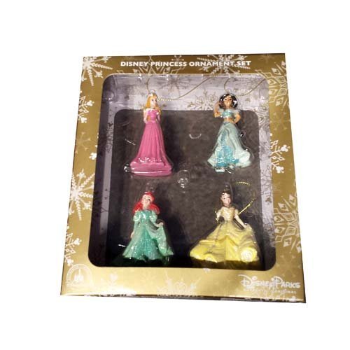 Disney parks princess ornament set: aurora, jasmine, ar…