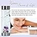 WELLNESS Gem Water Bottle by VitaJuwel w/FREE Wellness Essential Oil. Gemstone Pod Contains Rose Quartz, Amethyst and Clear Quartz