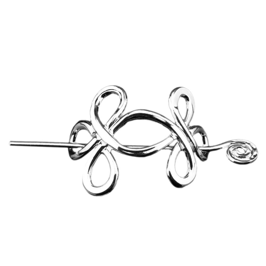 Womens Hair Clips Retro Viking Hair Clips Hairpins Viking Hair Accessories Irish Style Hair Slide Clip Stick for Women Girls Style 5 Womens Hair Accessories