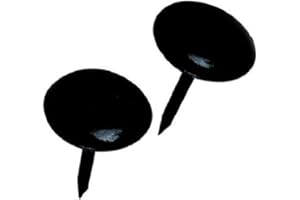 The Hillman Group 122684 Furniture Upholstery Nail, Pack of 1, Black