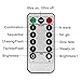 YIHONG 39ft Christmas Fairy Lights Battery Operated, 8 Modes String Twinkle Lights, 120 LEDs Remote Control Silver Wire Firefly Lights for Bedroom Patio Party Christmas Decoration- White