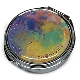 gopillable LARGE Watercolor Sky Decorative Pill Box for Bag or Purse