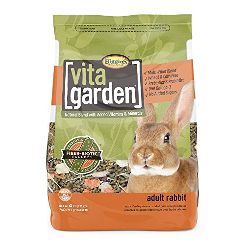 Higgins Vita Garden Rabbit Food, 4 Lbs., Large