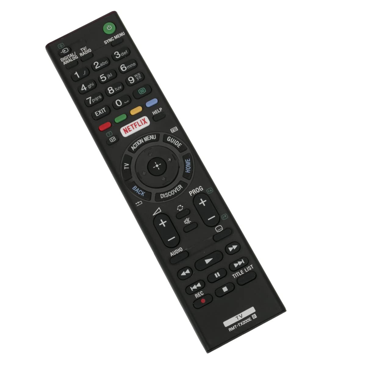 VINABTY RMT-TX200E Replace Remote Control Fit for Sony TV KD-65XD7505 KD-50SD8005 KD-65X7505D KD-49X7005D KD-55X7005D KD-49XD7004 KD-65XD7504 KD-50SD8005 XBR-49X707D