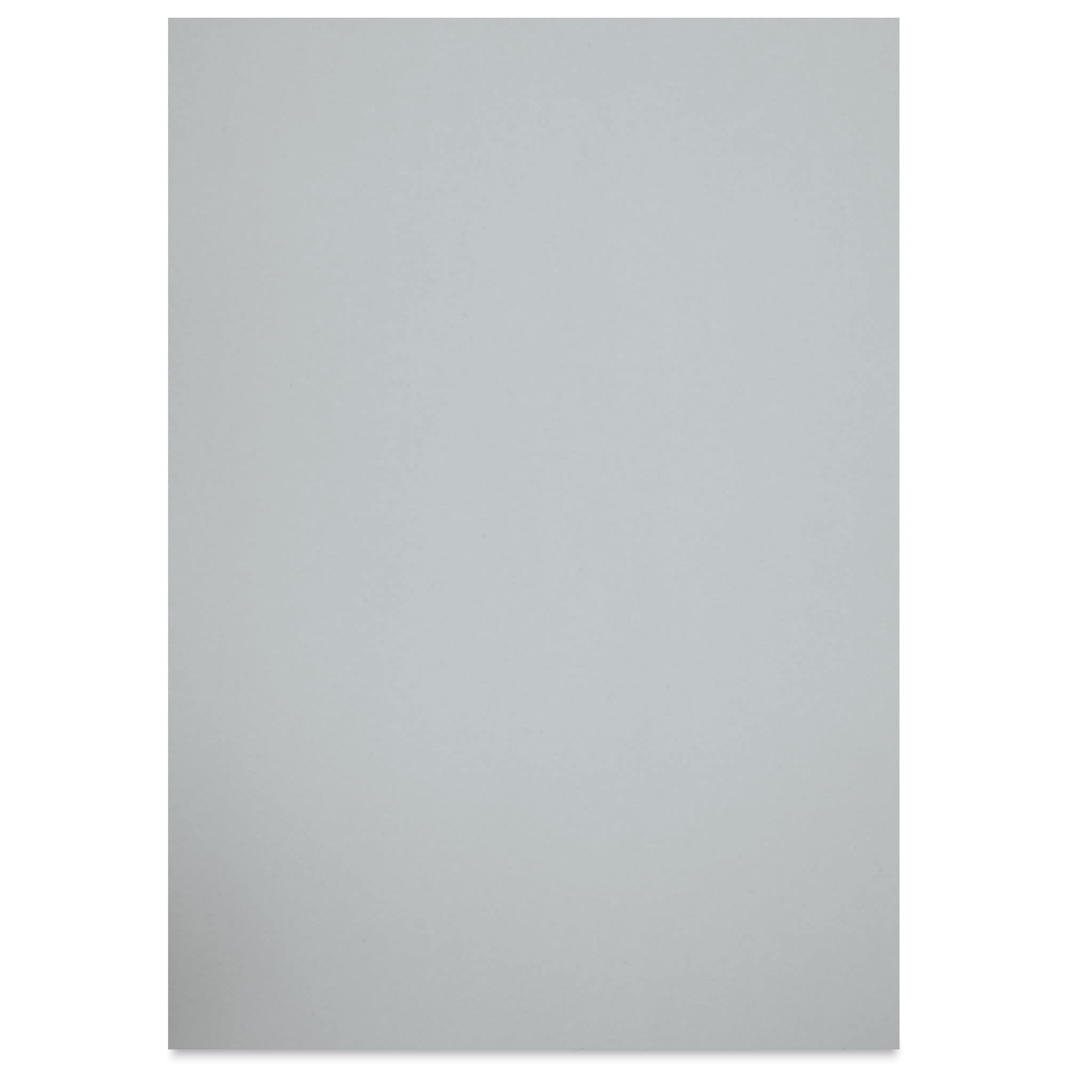 folia 6180 Photo Card Light Grey, 50 x 70 cm, 300 g/m², 10 Sheets for Crafts and Creative Design of Cards, Window Pictures and Scrapbooking