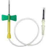 21G Veterinary Butterfly Needles, 3/4" x 10" Tubing, 50 Count