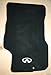 Infiniti 2006 to 2010 M35/M45 Carpet Floor Mats - Factory OEM Replacement -Black