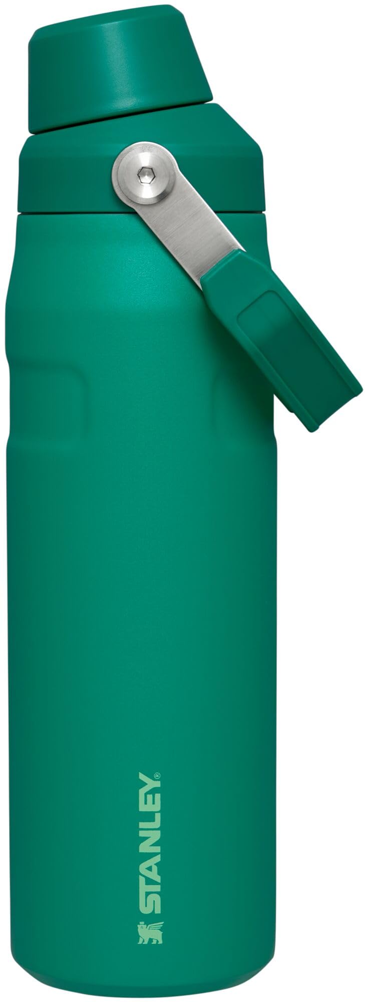 Photo 1 of Stanley IceFlow Fast Flow Water Bottle 24 oz | Angled Spout Lid | Lightweight and Leakproof for Travel and Sports | Insulated Stainless Steel | BPA-Free | Alpine