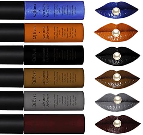 Greencolourful 6 Colours Waterproof Liquid Lipstick Matt b [Energy Class A++]