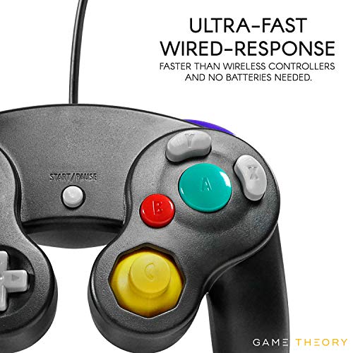 image for Game Theory Nintendo Gamecube Bundle w/ Wired Controller (+ Rumble), D