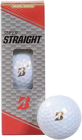 Amazon ブリヂストン Bridgestone 19スーパーストレート 3p Pwh パールホワイト ブリヂストン Bridgestone ゴルフボール