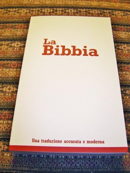 Italian Bible La Bibbia Nuova Riveduta 06 Una Traduzione Achurate E Moderna Modern Italian Bible Translation Bible Society Amazon Com Books