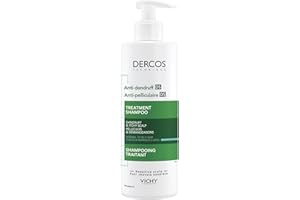Vichy Dercos Dandruff Shampoo with Salicylic Acid & Selenium Sulfide for Oily, Greasy Hair & Scalp. Suitable for All Hair Typ