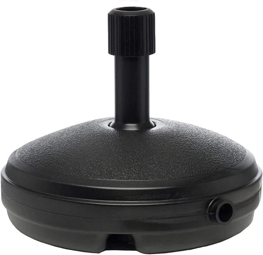 Ward GN351 Parasol Base Black 7 Litre Round 33cm Opening Filling