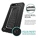 iPhone 8 Plus/iPhone 7 Plus Case, ZUSLAB Armor Shield Full-Body Heavy Duty Protective Case with Built-in Screen Protector, Impact Resistant Bumper for iPhone 8 Plus/iPhone 7 Plus (Red/Black)