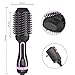 Hair Dryer Brush, Abody One-Step Hair Dryer & Volumizer with Negative Ionic, Ceramic Coating, 4 in 1 Hot Air Brush for Drying, Styling, Straightening and Curling, Leakproof Plug