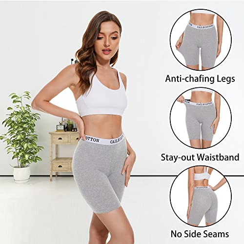 CAILECOTTON Boy Shorts Underwear for Women - Boxers for Women,Boyshorts Panties for Women,Womens