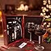 Sorbus Wine Opener Gift Set Corkscrew Kit— Deluxe 9 Pieces Wine Tool Set Includes:Corkscrew Opener, Wine Stoppers, Corkscrews, Thermometer, Foil Cutter, Pourer/Stopper, Drip Ring-For Any Occasion!