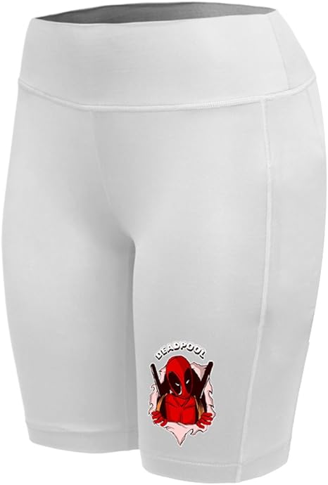 Sysuser Mujeres De Dibujos Animados Deadpool Mid Muslo Yoga