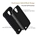 Njjex for Galaxy Mega 6.3 Case， [Nveins] Shock Absorbing Hybrid Dual Layer Rubber Plastic Impact Armor Defender Bumper Rugged Hard Sgell Case Cover for Samsung Mega 6.3 i9200/i9205/i527 [Black]