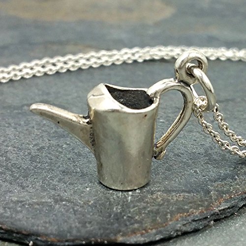 Watering Can Necklace - 925 Sterling Silver