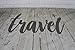Steel Metal Script Word Art - Various Sizes and Finishes (travel Small 12.25x6