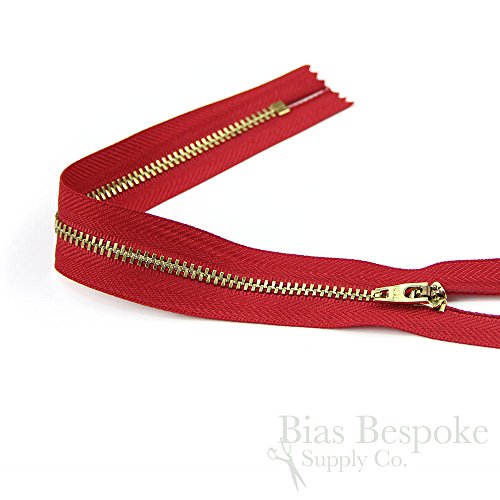 Set of 12 Pants Zippers, 9