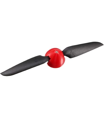 Hélice Plegable RC 9x6 Con Spinner De Aluminio CNC – Diámetro Eje 3.0 Mm, Buje 35 Mm, Para Aviones RC