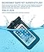 Voxkin Premium Quality Universal Waterproof Case with Compass ✚ Lanyard - Best Water Proof, Dustproof, Snow Proof Dry Bag for iPhone 12 Pro, 12 Mini, S21 Ultra, OnePlus 8, 8 Pro, or Any Cell Phones