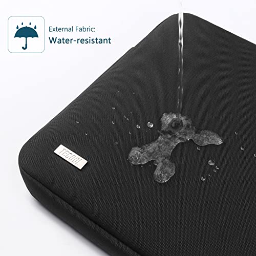 TECOOL 14 Inch Laptop Sleeve,Protective Laptop Case 14 inch for 14" HP EliteBook Pavilion Dell Lenovo Thinkpad Acer Chromebook Notebook,MacBook Air 15 M5 M4 2026 2025 Waterproof Computer Case,Black
