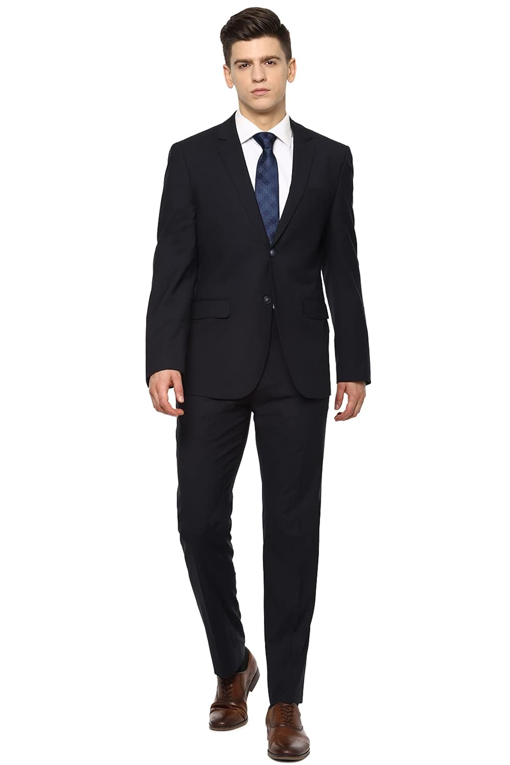 Buy Van Heusen Men's Polyester Blend Two Piece SuitDress Set at Amazon.in