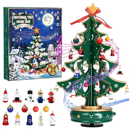 The green christmas tree