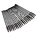 Green fabwood 100PCS Disposable Mini Eyelash Eye Lash Makeup Brush Mascara Wands Applicator