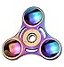 STRESS SPINNER Colorful Camo Fidget Tri Hand Spinning Finger Toy Stocking Stuffer for ADHD EDC Focus Relieves Anxiety and Boredom (Style 04)