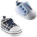 Luvable Friends Baby Boy Soft Sole Shoes, 2 Pack