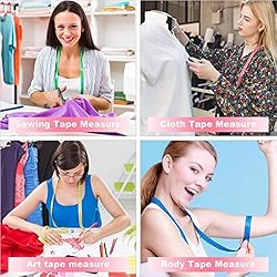 6 Packs Soft Body Tape Measure Measuring Tape for