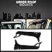 TURBO SII For 1997-2006 Jeep Wrangler TJ 50Inch Led Light Bar Offroad Light w/Upper Roof Windshield Lower Corner Mounting Brackets + 2PC 4