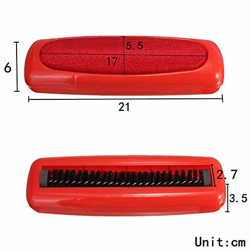 The Super Sweeper Lint Brush, Handheld Smallest Vacuum Carpet Cleaner Roller for Crumbs, Pet Hair, Dirt, Dust, Dry Spills and Lint
