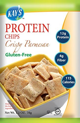 Kay s Naturals Protein Chips Crispy Parmesan Cheese Gluten Free Low 