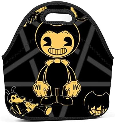 Rise and Fall Ben Waterproof Tote Bag Lunch Bag for Students, Kids and Adults
