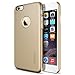 Spigen Thin Fit A iPhone 6 Case with Premium SM Coated Matte Hard Case with Logo Cutout for iPhone 6S / iPhone 6 - Champagne Gold