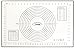 Tammy Pastry Mat Silicone Bakeware Mat Rolling Sheet Baking Liner Pastry Pad 24