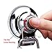 Ancome Powerful Vacuum Suction Cup Hooks Holder, Strong Stainless Steel Hooks for Bathroom & Kitchen, Towel Hanger Storage