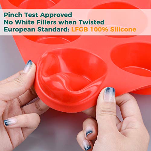 2 Silicone+Muffin+European+Cupcake+2+Pack