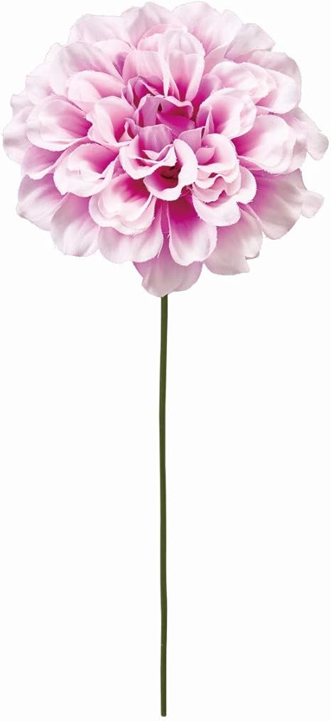 Amazon 東京堂 アーティフィシャルフラワー 造花 プライムダリアピック ホワイトモーブ 花径9 長さ 約21cm Fm 048 1本 造花 オンライン通販