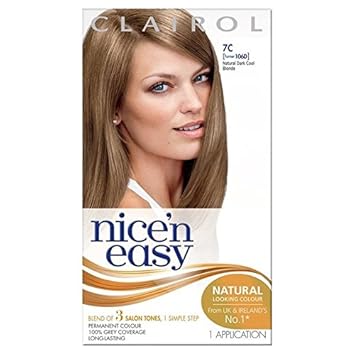 Amazon Com Nice N Easy Hair Dye Dark Cool Blonde 7c Pack Of 2