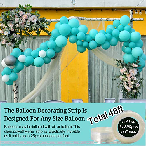 Balloon Decorating Strips, UPGRADED VERSION Balloon Arch Tape 3 rolls