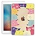 iPad Mini 4 Case, iPad Mini 4 Soft Clear Case, Doramifer Childhood Series Protective Case [Anti-Slip] [Good Grip] [Ultra Thin] with Aesthetic 3D Print Soft Back Cover for iPad Mini 4 (Cats Party)