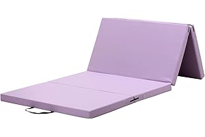 KaRaDaStyle Gymnastics Mat Folding Stretch Mats 71"x31"x2" Exercise Muscle Training Children Play Horizontal Bar Mat Yoga Sports Soundproof Home Use