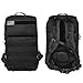 Aurosports 55L Tactical Backpack Military Assault Pack Molle Bug Out Bag Super Large Waterproof Rucksack Backpacks for Outdoor Hiking Camping Hunting Big Black